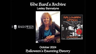 Lesley Bannatyne and Halloweens Haunted History [upl. by Swart647]