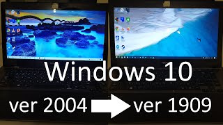 Как откатиться обратно с Windows 10 ver 2004 may до предыдущей версии Windows 10 ver 1909 nov [upl. by Noteek]