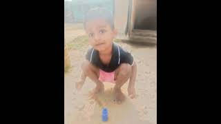 Yaranda poyam song 😄😁❤️ cute funny love baby cutebaby [upl. by Kostival]