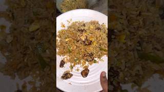 Roasted Chicken Pakoda Fried Rice Recipe shorts viral chickenrecipes eggrecipe [upl. by Viking465]