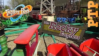 Rocky Express  Thorpe Park [upl. by Adiazteb]