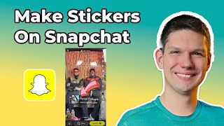 How To Make Stickers On Snapchat [upl. by Rennob]