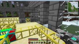 Minecraft New Tekkit  Automatic Quarry Sorting Setup [upl. by Maryjo]