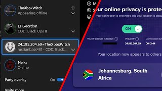 Xbox Hacker get my IP Address gets owned by VPN [upl. by Yramanna]