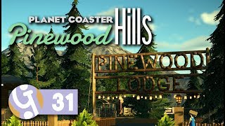 🌲 Pinewood Lodge  Pinewood Hills  Lets Play Planet Coaster 31 [upl. by Karoline669]