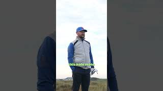 Pro golfer hits a cold shank off the tee 😂 [upl. by Kienan]