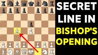 Powerful Gambit to Win Fast in the Bishops Opening TRAPS Included [upl. by Arbma]