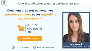 Comment préparer et mener vos entretiens annuels et professionnels [upl. by Latashia314]