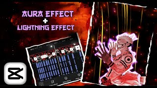 HOW TO MAKE AURA WITH LIGHTING EFFECT TUTORIAL [upl. by Missi571]