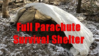 Full Parachute Survival Shelter [upl. by Alyal]