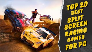 Top 20 Best Split Screen Racing Games for PC Without Nucleus Co op 2024 [upl. by Addy865]