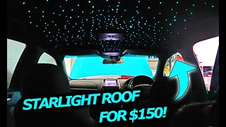 INSTALLING A STARLIGHT ROOF in my FORD FALCON 18000 OPTION [upl. by Akeit]