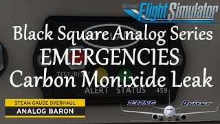 EMERGENCY Carbon Monoxide Leak Detected  Black Square Analog Series Failures demonstration [upl. by Noswad291]