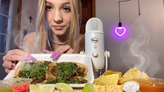 ASMR Tacos from the Taco Truck 🌮👑✨ [upl. by Aoh]