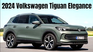 2024 Volkswagen Tiguan Elegance Revealed [upl. by Ynavoeg575]