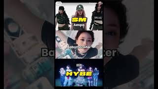 SM vs YG vs HYPE kpop [upl. by Negriv]