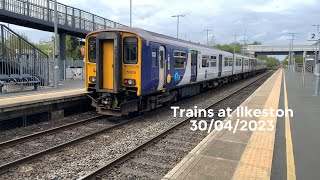 Trains at Ilkeston 30th April 2023 [upl. by Nottap920]