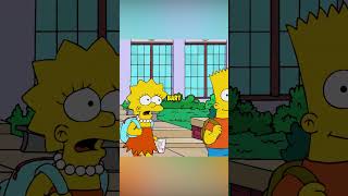 Lisa et Bart une Nouvelle École 👩‍🏫😖 simpsons dessinanimé lessimpson [upl. by Wilonah]