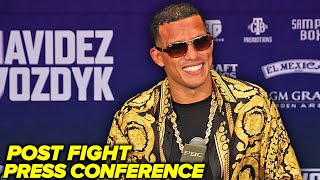 David Benavidez Full Post Fight Press Conference vs Oleksandr Gvozdyk • PBC on Amazon PRIME [upl. by Eigroeg614]