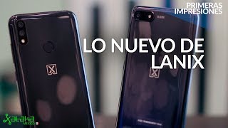 Lanix Ilium Alpha 9 y Alpha 3 la empresa MEXICANA llega a la gama mediaalta [upl. by Enaywd70]