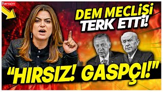 DEM Parti Meclisi Terk Etti TBMMde İsyan Çıktı quotHırsız Gaspçıquot [upl. by Bruno]