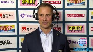 Frågan från Petter Rönnqvist som inte Roger Rönnberg höll med om SHL frölundahc [upl. by Ejrog]