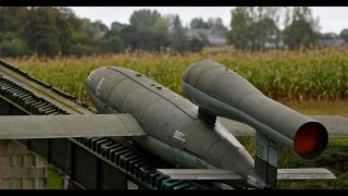 WW2 Original Footage of The German V 1 Doodle Bug Rocket HD [upl. by Aed]