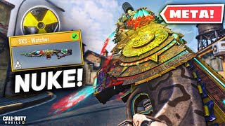 NEW LEGENDARY SKS GIVES YOU FREE AIM BOT ☢️ [upl. by Adnylam]