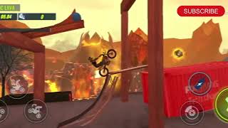 🤭STUNT BIKE KO AGG LAG GYI  AZXGAMING55 [upl. by Ruff]