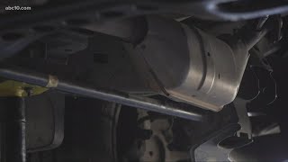 Catalytic converter thefts on the rise in California  How lawmakers hope to stop the thieves [upl. by Meldoh618]