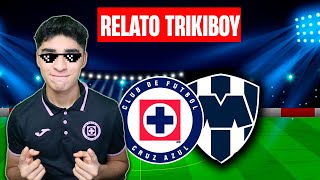 Cruz Azul pasa de nivel mi crack ante Monterrey J14  Liga MX Clausura 2024  RELATO ÉPICO [upl. by Yrmac981]