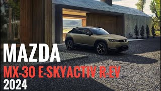 2024 Mazda MX30 eSkyactiv REV First Review [upl. by Nennerb]