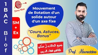 Exercice mouvement de rotation1bac [upl. by Htieh30]