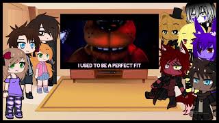 FNAF  The Aftons React to quotDisconnectedquot  Gacha Club  FNAF  MyAU 23 [upl. by Oisinoid]