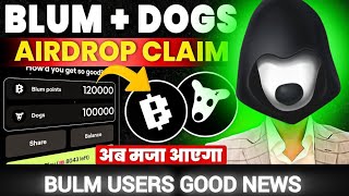 BULM GOOD NEWS 🎉  CLAIM DOGS COIN 🤑 cryptoairdrop bulm viral [upl. by Siradal]