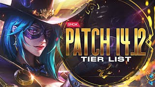 1412 MID LANE TIER LIST  MID META EXPLAINED [upl. by Aicad]