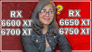 RX 66006700 XT VS RX 66506750 XT ¿Cual deberias comprar Mi opinion [upl. by Annaierb501]