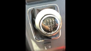 Opel Zafira B ManschetteSchaltknauf WechselCuff and shift knob change Tutorial [upl. by Narual913]