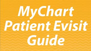 MyChart EVisit Patient Guide  Community Health Network [upl. by Apurk]