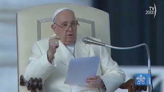 Papa Francesco Udienza Generale 22 novembre 2023 [upl. by Sirhc]