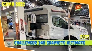 2023 Challenger 240 Graphite Ultimate Interior And Exterior Dusseldorf Caravan Salon 2022 [upl. by Alemap428]