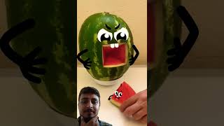 Tarbuj ki Khap ko dobara pack kar leta hai watermelon waerful waterover waterdlrops watermania [upl. by Yl]