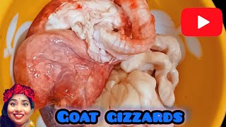 Live Cooking Goat Gizards [upl. by Ellierim200]