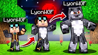 LYON DIVENTA UN LUPO MANNARO SU MINECRAFT [upl. by Tteragram]