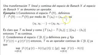 Principio de acotación uniforme o Teorema de BanachSteinhaus [upl. by Elrod]