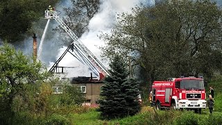 Freienhagen Großbrand zerstört alte Mühle vollständig [upl. by Lovett]