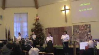 Oakengates Salvation Army Timbrels  Joy to the World [upl. by Borlase]