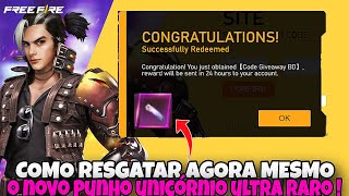 COMO RESGATAR CODIGO NO FREEFIRE 2024 COMO RESGATAR CODIGUIN NO FREEFIRE COMO COLOCAR CODIGO NO FF [upl. by Sidra]