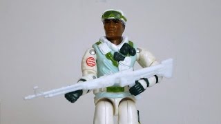 1986 Iceberg Snow Trooper GI Joe review [upl. by Shirley712]