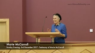 Testimony of Marie McCarroll [upl. by Ardnahsal110]